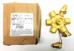 Western Enterprises Brass Manifold Block Assembly MB-70 Nos. Fixed Price $122.35.