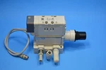Smc VQ7-6-FG-S-3NSC Solenoid Valve With ARB250-00-A Regulator, Used Exlnt. Fixed Price $179.99.