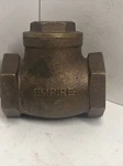 Empire Fnpt Check VALVE-1"X1" Ips Brass Swing VALVE-125LBS Euc. Fixed Price $18.99.