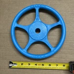 Dezurik Valve Hand Wheel 8 Diameter, 3/4 Hole, 1/4 Pin O/l Butterfly. Fixed Price $92.00.