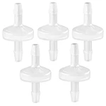 Joytube 5 Packs Check Valve 1/8 (3MM) One-way Pvdf Plastic Hose Barb For Liquid. Fixed Price $12.15.