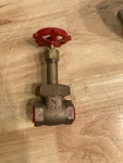 New Milwaukee 1156M 3/4" Npt 200 Swp 400 Wog Bronze Gate Valve. Fixed Price $36.75.