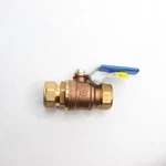 Homewerks Lead Free Brass Standard Port Ball Valve 1" 111-1-1-EB. Fixed Price $19.27.