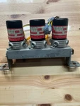 Manifold Mounted Humphrey T125-4E1-36-120VAC Solenoid Valves Assembly, Used.. Fixed Price $199.00.