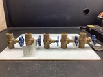 Lot Of Five Nibco 3/4 Inch Stop And Waste Gate Valve Solder/sweat #726. Fixed Price $56.50.