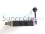 Pneumatic Hand Lever Valve 5 Port Position Toggle Manual Contol SH-401-02-3A1N. Fixed Price $111.75.