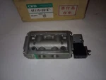 New Genuine Ckd Corporation 4F110-08-N Solenoid Valve 24 Vdc. Fixed Price $119.99.