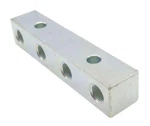 Lincoln 14563 Junction Block Group Ii Without Fitting 4-INLET Style 2 3-3/4". Fixed Price $39.99.