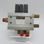 Smc Solenoid NVV5Z2-ULB95 Manifold W/ (3) VZ2150 Valves Pneumatic. Fixed Price $49.99.