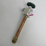 Arrowhead 6" Hydrant 465-06QTLF Valve 1/2" Fip X 3/4" Mip Hose Frost Proo. Fixed Price $49.45.