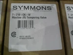 Symmons 7-210-CK-W Maxline Tempering Valve W/ Wall Mount Brackett. Fixed Price $65.00.