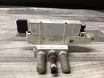 Smc SV4400-5W1U-04N Solenoid Valve #114A135PR2. Fixed Price $100.00.