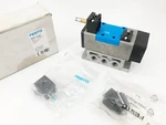 New Festo MN1H-5/2-D-2-FR-C Solenoid Valve 24VDC 2.5W 159699. Fixed Price $100.00.