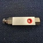 Hyvair DR3H-6-2-4FP-5A1: 1/4" Npt Direct Acting Relief Valve, Anodized Aluminum. Fixed Price $134.34.
