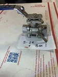 1/4" Stainless STEEL(316)-3 Pc Full Port, 1000 Wog Shoorseal Ball Valve. Fixed Price $29.99.