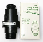 Pro Plumber 1-1/4" Hose Or 1-1/2" Pvc Pipe Sump Pump Plastic Check Valve 141731. Fixed Price $15.99.
