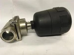 2.0" Aquasyn Auto Pneumatic Diaphragm Valve 316L SFV4 Stainless Sanitary. Fixed Price $295.96.