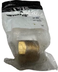 Watts SP-284 Brass Hex Head Plug 3/4 16060284, SP284, PB121 **free Shipping**. Fixed Price $14.99.