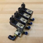 Smc VX2131 Solenoid Valve Assembly Manifold Block, 0.45MPA - Used. Fixed Price $23.27.