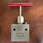 Sno-trik SS-410-FP High Pressure Needle Valve 10,000 Psi. Fixed Price $44.95.