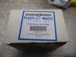 Plast-o-matic Check Valve CKM050V-PV 1/2" New Surplus. Fixed Price $60.00.