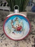 Hallmark Miniature Worlds Light Up Santas Visit Christmas Reindeer 1/2 Bulb. Fixed Price $19.97.