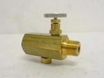 185339 New-no Box; Deltrol FMF25BK Brass Flow Control Valve; 3/8NPT. Fixed Price $20.73.
