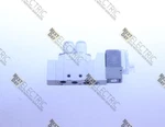 Smc, SY3120-5LOU-C4, Solenoid Manifold Pneumatic Air Valve SYJ7000 Pilot Port. Fixed Price $45.00.