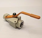 Dmic BVAL0750B4321AZZN Used Ball Valve 3/4 Bssp W/ Locking Handle R901284843. Fixed Price $75.00.