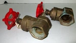 Rwv Brass Gate Valve Threaded, 1-1/4" 200 Wog Tested & Working Used. Fixed Price $20.89.