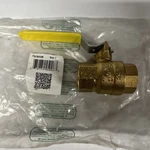 Red-white Figure 5544AB Full Port Ball Valve 600# Brass 1-" Fnpt. Fixed Price $19.99.
