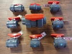 Tru-bloc Nibco, Chemtrol Lot Of 9. Fixed Price $160.00.