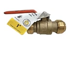 Sharkbite 22223-0000LF Ball Valve 1" Push-to-connect, Lead Free, Lever Operated. Fixed Price $14.74.