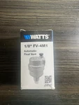 Watts FV-4M1 Automatic Float Vent Valve 1/8" 150 Psi Max. Fixed Price $9.20.