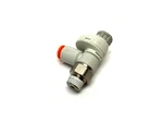 Smc AS2201FS-N01-07S Speed Control Fitting W/ Scale 1/8" Npt Thread 1/4" Od Tube. Fixed Price $11.87.