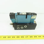 Mac 92B-BAB-000-DM-DDAP-1DN 5/2 Way Solenoid Valve W/ Manifold 24VDC 120PSI. Fixed Price $78.99.