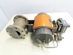 Flowserve Pneumatic Actuator Stainless 4" Flanged Ball Valve 33-39-SN-R6. Fixed Price $349.99.