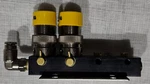 Clippard ET-2M-12 Vdc Solenoid Valve Block Assembly. Fixed Price $75.00.