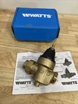Watts 3/4 LFN45BM1-U Lead Free Water Pressure Reducing Valve New Open Box. Fixed Price $49.99.