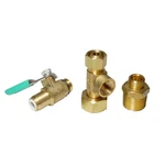 Water Filtration Brass Supply Valve Adapter. Universal Size. Quick Connect. Fixed Price $17.69.