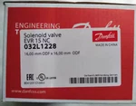 New Danfoss EVR15 032L1228 Solenoid Valve. Fixed Price $227.00.