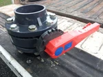Era Dn 100-4" Pn Sch 80 Pvc Butterfly Valve Kit W/flanges & Hardware. Fixed Price $150.00.