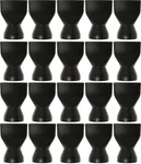 Loc-line Black 1/4" Straight Flow Nozzle Packs Of 20. Fixed Price $92.84.