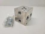 New Stock! Daman Products Hydraulic Manifold Valve Block AD05P013S. Fixed Price $79.95.