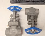 Two Smith 1" Forged Steel CL-800 Gate Valve's. Fixed Price $64.99.