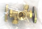 Brass Craft Dual Shut Off Outlet Valve 1/2" Fip Inletx Od Comp Cmp. Fixed Price $17.99.