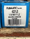 Flomatic 4221LE 1-1/4 X Inch Brass Enviro Check Valve Low Lead Water. Fixed Price $20.00.