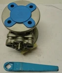 Dynatec 15F316RT 1-150 CF8M Ball Valve 1" Stainless Steel Flange With Handle New. Fixed Price $115.00.