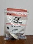 Sharkbite 23064LF Brass Angle Stop Valve 1/2 In. Pex Barb 3/4 Male New. Fixed Price $7.98.