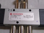 Norgren V60A711A-A2 Double Solenoid Valve With 5 Stainless Steel Outlets. Fixed Price $67.49.